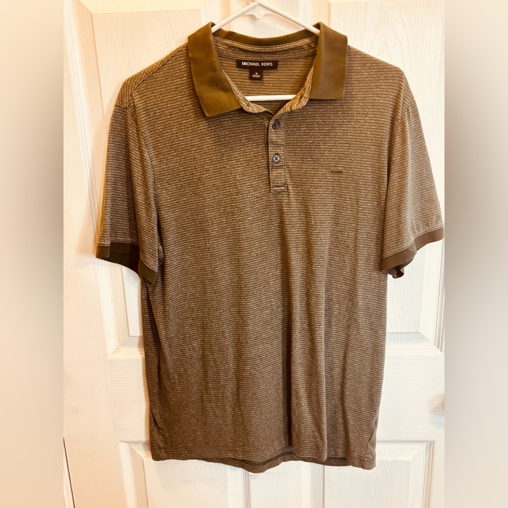 Michael Kors Brown Polo Shirt for Men